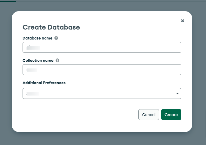 Create Database