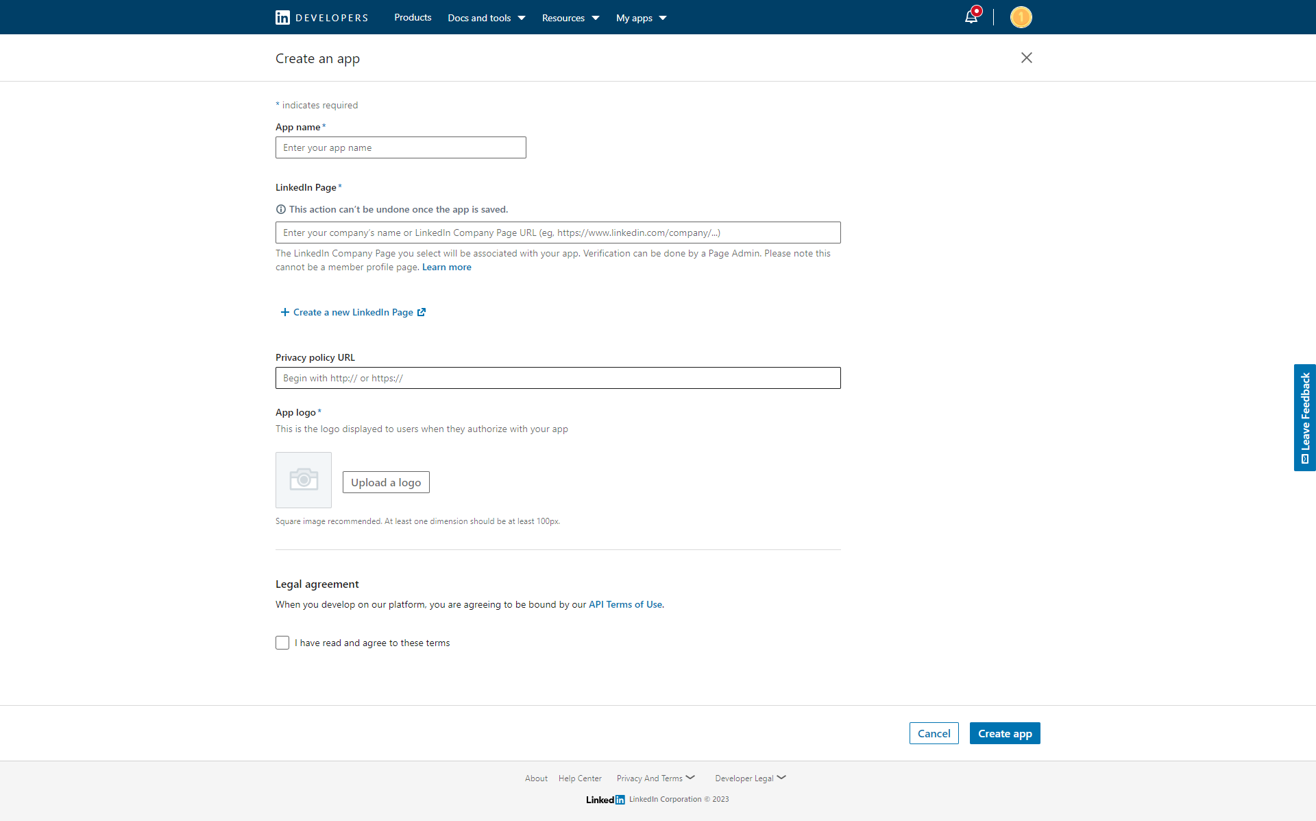 LinkedIn App Details