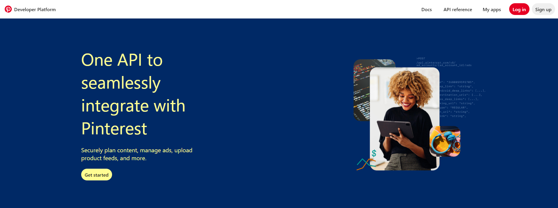 Pinterest Developer Dashboard